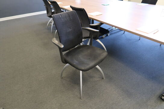 2 stk. foldeborde med 4 stk. mødestole HÅG H05 Visit