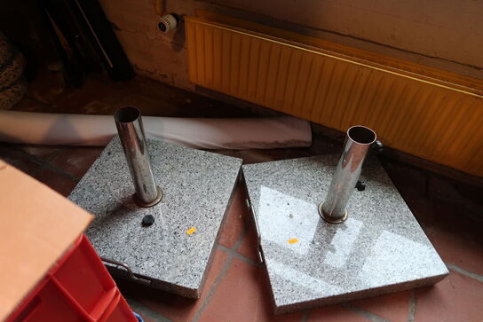 2 stk. parasolfødder