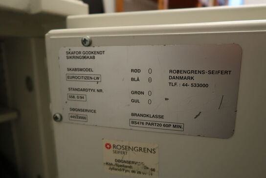 Pengeskab ROSENGRENS Eurocitizen-LW