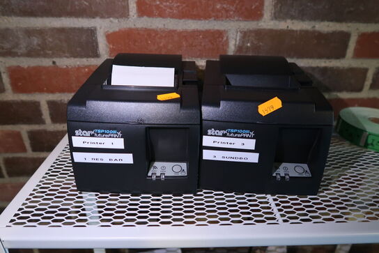 2 stk. bonprintere STAR TSP1000 futurePRNT