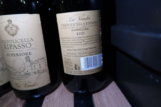 9 flasker rødvin VALPOLICELLA RIPASSO SUPERIORE