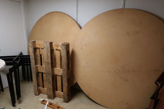 4 stk. borde med stel