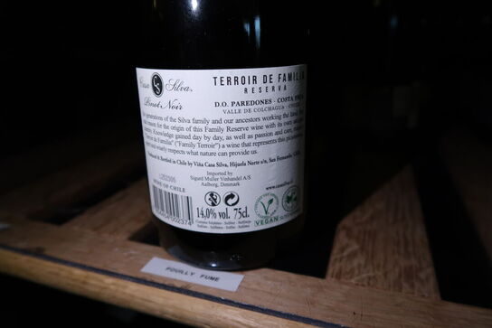 7 flasker rødvin CASA SILVA TERROIR DE FAMILIA