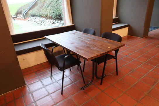 6 stk. stabelstole (borde medfølger ikke)