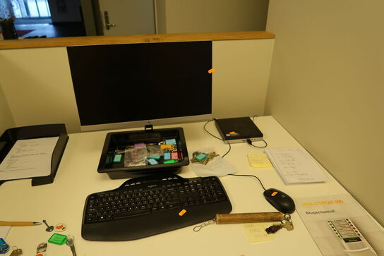 Computerskærm HP, computer HP ProDesk 400 G5 Desktop Mini