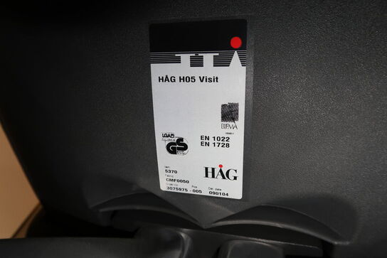 2 stk. foldeborde med 4 stk. mødestole HÅG H05 Visit