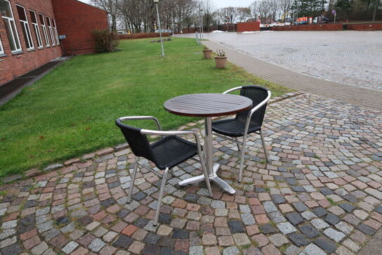 2 stk. haveborde med 4 stk. havestole