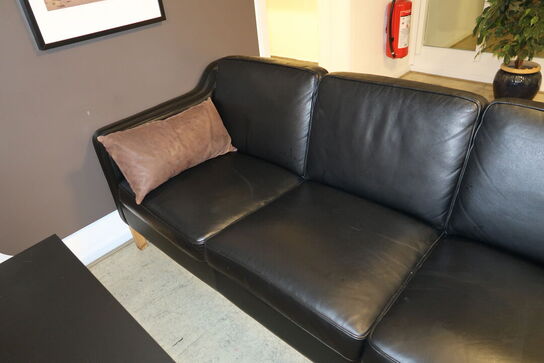 3 personers lædersofa MOGENS HANSEN