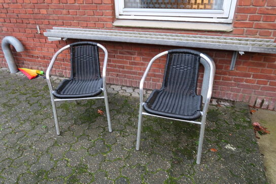 14 stk. havestole, haveborde, bordbænkesæt