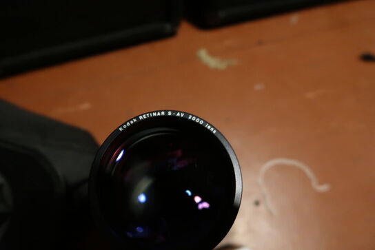 2 stk. objektiver KODAK Retinar S-AV2000