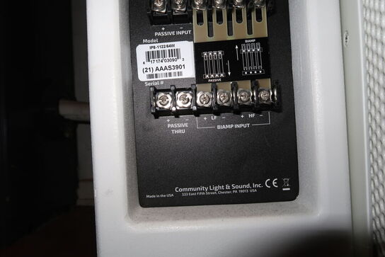 3 stk. højtalere COMMUNITY I SERIES IP8-1122/64W