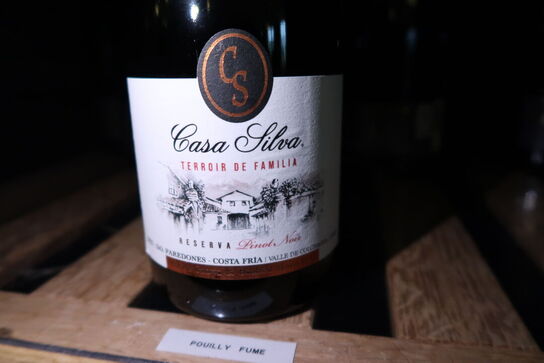 7 flasker rødvin CASA SILVA TERROIR DE FAMILIA