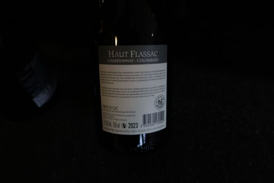 5 flasker blandet vin