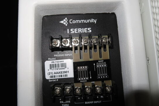 3 stk. højtalere COMMUNITY I SERIES IP8-1122/64W