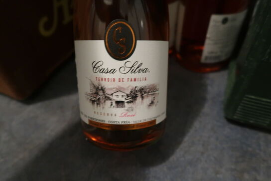 7 flasker rosevin CASA SILVA Terroir de familia