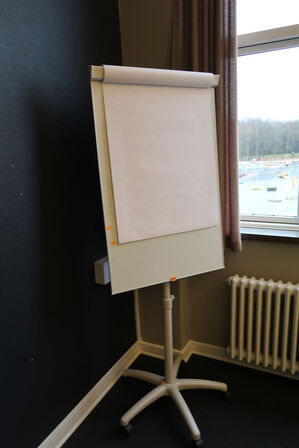 Whiteboard på stativ