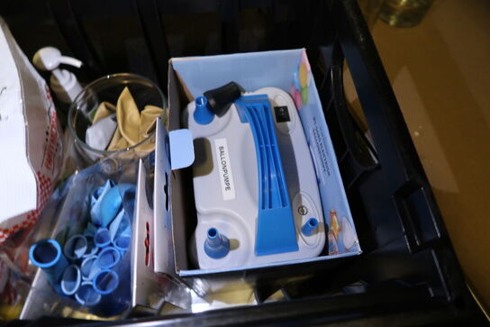 Helium til ballonner samt div. Balloner m.m.