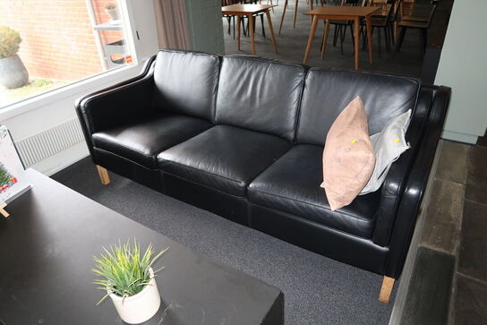 3 personers lædersofa MOGENS HANSEN