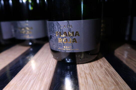 9 flasker mousserendevin CAVA FLAMA ROJA BRUT