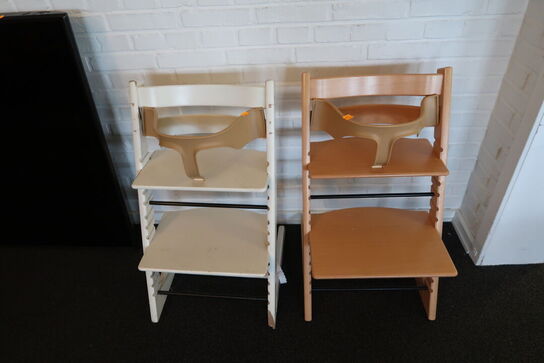 2 stk. børnestole TRIP TRAP