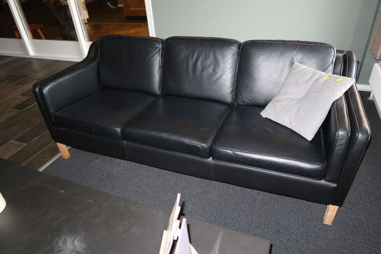 3 personers lædersofa MOGENS HANSEN