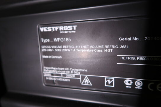 Vinkøleskab uden indhold VESTFROST WFG185