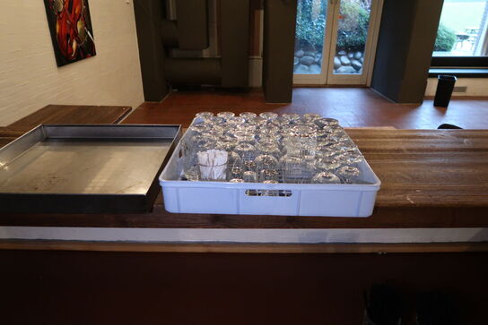 Div. Opvaskebakker til glas, vinglas m.m.