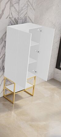 Baderumsmøbel, Angels White Side Cabinet