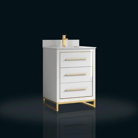 Baderumsmøbel, Colombia, White, 60