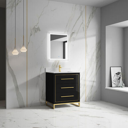 Baderumsmøbel, Colombia, Black, 80