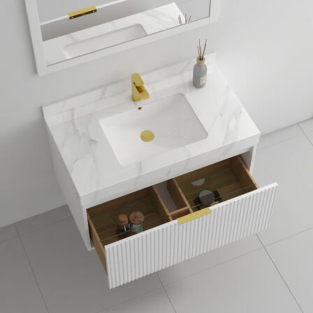 Baderumsmøbel, Auburn, White, 90