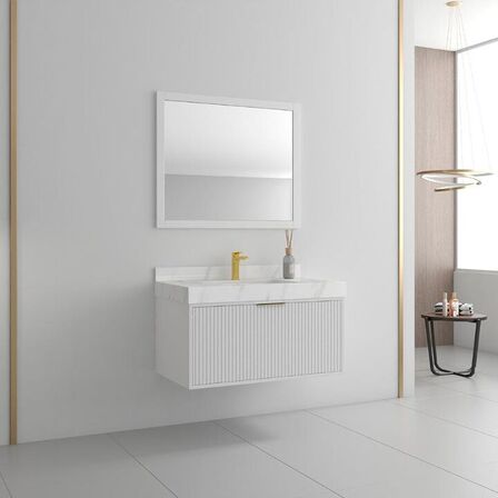 Baderumsmøbel, Auburn, White, 90