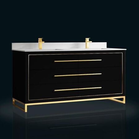 Baderumsmøbel, Colombia, Black, 180