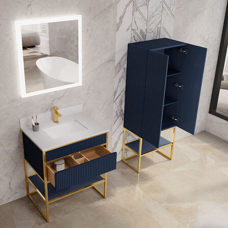 Baderumsmøbel, Angels Blue, 75