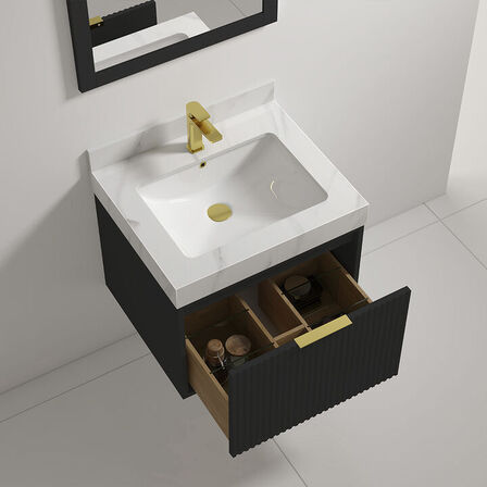 Baderumsmøbel, Auburn, Black, 60