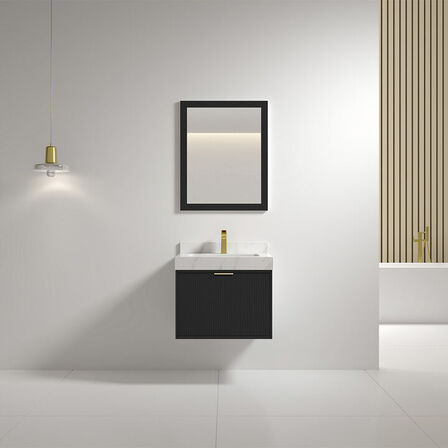 Baderumsmøbel, Auburn, Black, 60