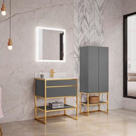 Baderumsmøbel, Angels Grey, 75