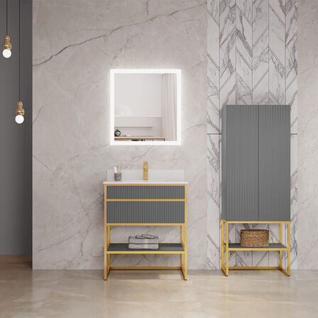 Baderumsmøbel, Angels Grey, 75