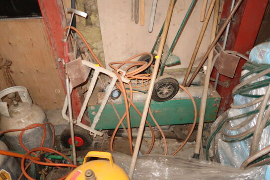 Ukrudtsbrændere, gasflasker m.m.