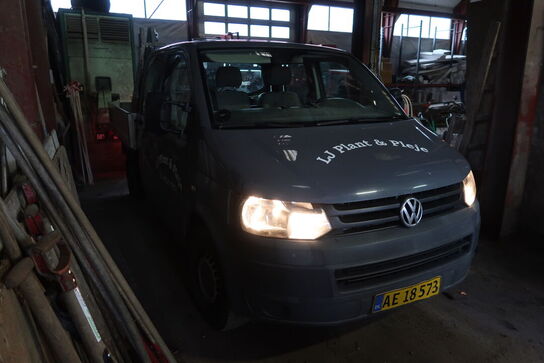 Varebil VOLKSWAGEN Transporter Dobbeltkabine 2.0 Tdi Med kran PELA TOOLS Hydraulic Lift Crane SX0204-1