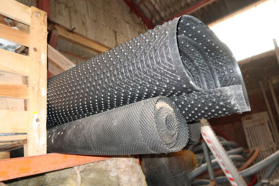 Div. Kantsten, isolering, gummimåtter m.m.