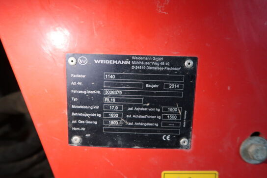 Minilæsser WEIDEMANN 1140 Plus