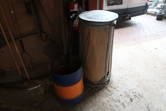 Spand samt skraldespand