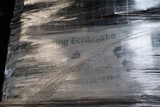 2 stk. paller med græsarmering ecoblokke