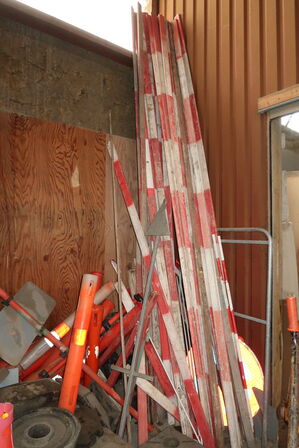 Div. Afspærringsstolper, skilte m.m.