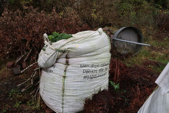 2 stk. bigbags med naturlig gødning