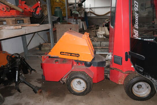 Redskabsbærer LOMBARDINI HTF BOXER 927 med sneplov, saltspreder