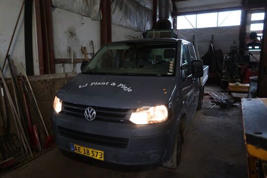 Varebil VOLKSWAGEN Transporter Dobbeltkabine 2.0 Tdi Med kran PELA TOOLS Hydraulic Lift Crane SX0204-1