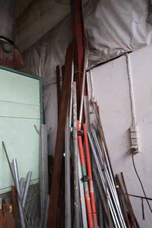 Div. Jernstænger m.m.