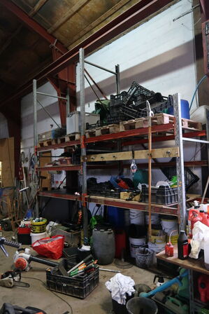 2 fag pallereoler uden indhold (læs beskrivelse)